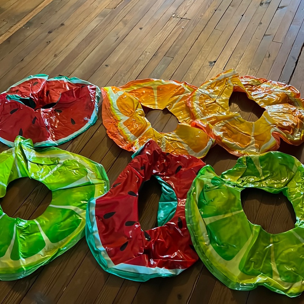 6 inner tubes!